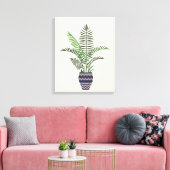 飾り花瓶に植える キャンバスプリント (インサイチュ (リビング))