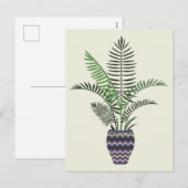 飾り花瓶に植える シーズンポストカード (正面/裏面)