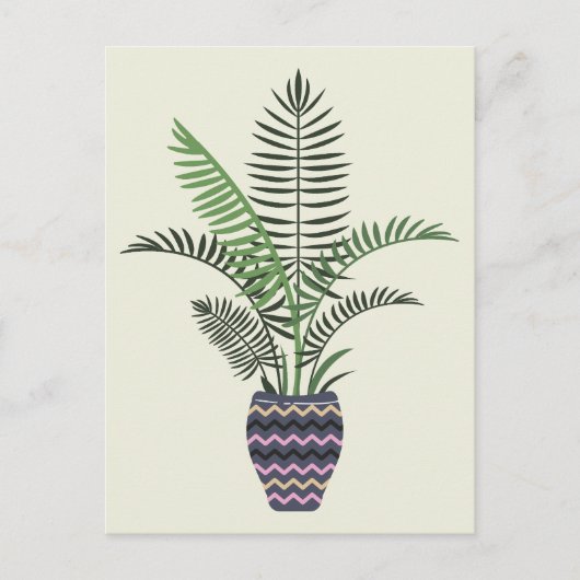 飾り花瓶に植える シーズンポストカード (正面)