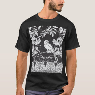 飾り花鳥新しいポスター Tシャツ