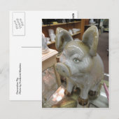 飾り豚 ポストカード (正面/裏面)