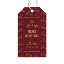 飾り金の雪の結晶メリークリスマス