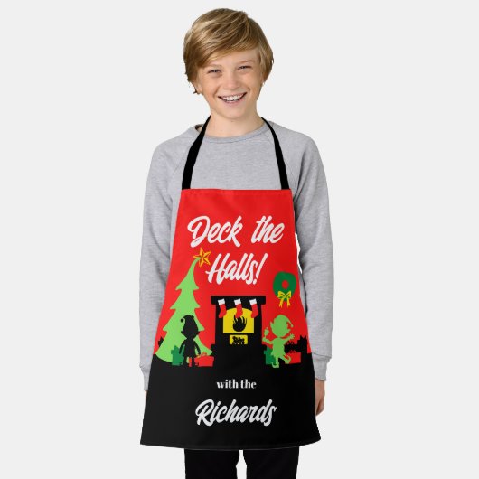 飾ろう ホール エプロン (着用した状態)