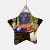 飾イースターエッグアートプリント セラミックオーナメント (右)