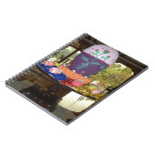 飾イースターエッグアートプリント ノートブック (左側)