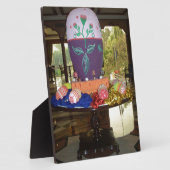 飾イースターエッグアートプリント フォトプラーク (側面)