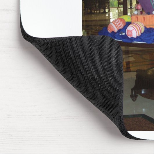 飾イースターエッグアートプリント マウスパッド (コーナー)