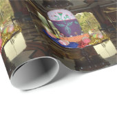 飾イースターエッグアートプリント ラッピングペーパー (ロールコーナー)