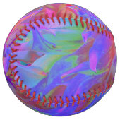 飾エレガントサイケデリックりダリア花 ソフトボール (正面左)