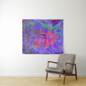 飾エレガントサイケデリックりダリア花 タペストリー (インサイチュ(横))