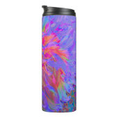 飾エレガントサイケデリックりダリア花 タンブラー (回転右)