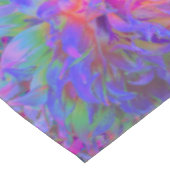 飾エレガントサイケデリックりダリア花 テーブルクロス (アングル)