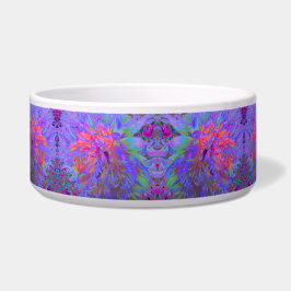 飾エレガントサイケデリックりダリア花 ボウル
