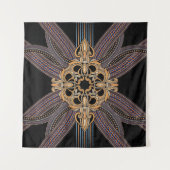 飾エレガント贅沢な柄でロック タペストリー (正面(横))