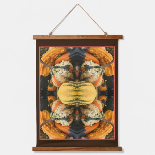 飾カラフルりグルズ抽象芸術 吊り下げ型タペストリー (正面)