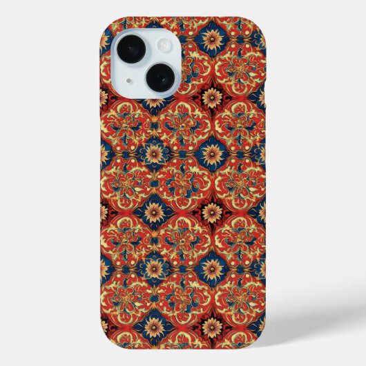 飾カラフルり花柄 Case-Mate iPhoneケース (裏面)