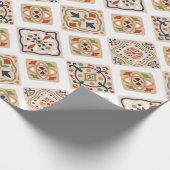 飾カラフル瓦 ラッピングペーパー (角)