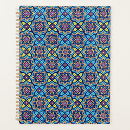 飾カラフル花柄 プランナー手帳