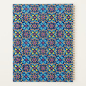 飾カラフル花柄 プランナー手帳 (裏面)