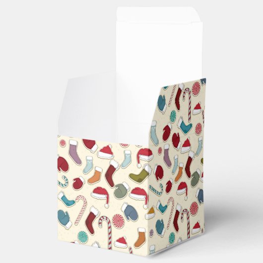 飾クリスマスのギフトボックス フェイバーボックス (オープン)