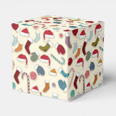 飾クリスマスのギフトボックス フェイバーボックス (裏面サイド)