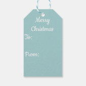 飾クリスマスツリー ギフトタグ (裏面)