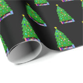 飾クリスマスツリー+ギフト ラッピングペーパー (ロールコーナー)