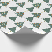 飾クリスマスツリー ラッピングペーパー (角)