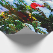 飾クリスマス・ツリー ラッピングペーパー (角)