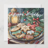 飾クリスマス 招待状 (正面)