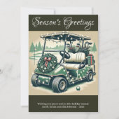 飾ゴルカート・ダークオリーブグリーン シーズンカード (正面)