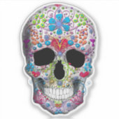 飾スカル シール (正面)