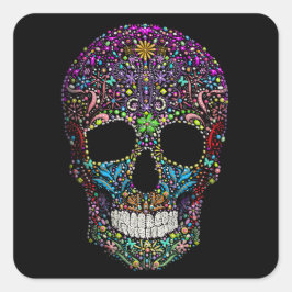 飾スカル スクエアシール