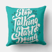 飾ストップ枕の始まり クッション (裏面)