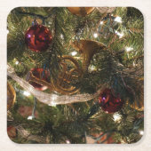 飾ツリー スクエアペーパーコースター (正面)