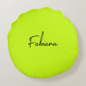 飾パターン(の模様が)あるり枕 ラウンドクッション (裏面)