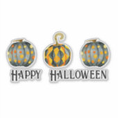 飾パンプキンスハロウィンカスタムビニール シール (正面)