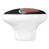 飾パーソナライズされたスタイリッシュ蝶 セラミックノブ (側面)