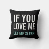 飾モダンりもしは私を眠らせる クッション (裏面)