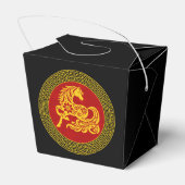 飾中国のり年始の馬 フェイバーボックス (裏面サイド)