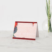 飾中国のドラゴン新年2024 HGC01 シーズンカード (裏面)