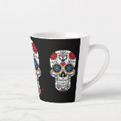 飾人間スカルアートサンダー_コーブ カフェラテマグ (右)