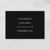 飾動揺してり付き木材 名刺 (裏面)