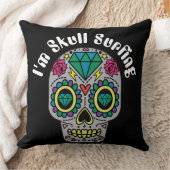 飾抽象芸術スカル装飾用クッション クッション (ブランケット)