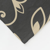 飾最高のりダマスクのシームレスパターン フリースブランケット (角)