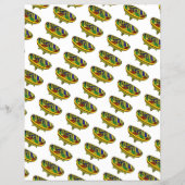 飾椀、陶器店、陶芸家の広告 チラシ (裏面)