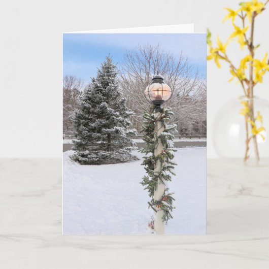 飾灯 カード (黄色い花)