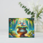 飾牛インポンガルポット ポストカード (スタンド正面)