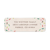 飾祝住所 シール (正面)