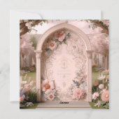 飾華美られたアーチ シーズンカード (裏面)